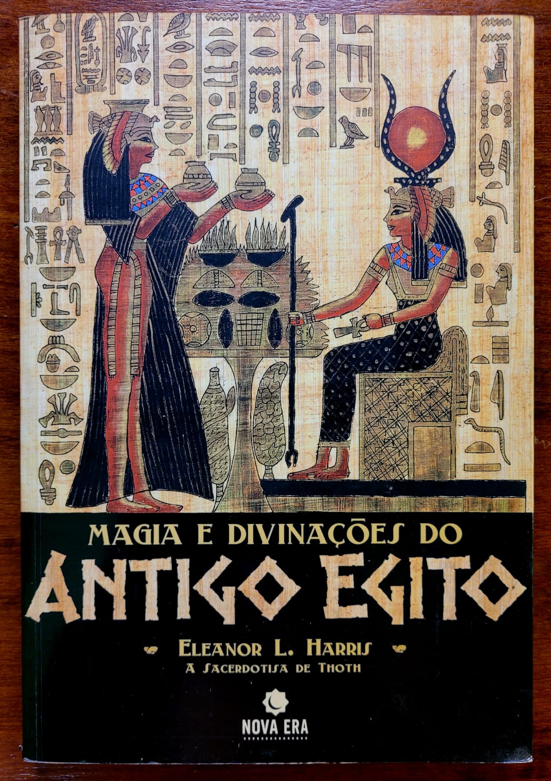 Livro Magia e Divinacoes do Antigo Egito 1 Casa do Colecionador