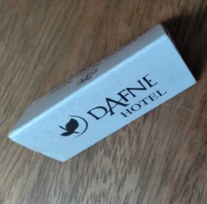 Caixa Fosforos Israel Dafne Hotel e Grand Hotel Nigde.