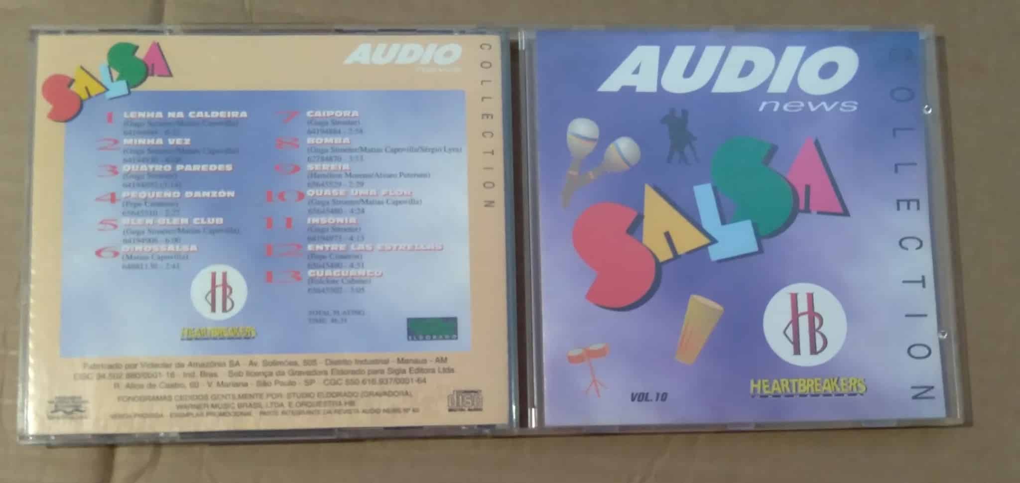 Cd Audio News Collection vol 10 / Heartbreakers Orchestra Salsa.