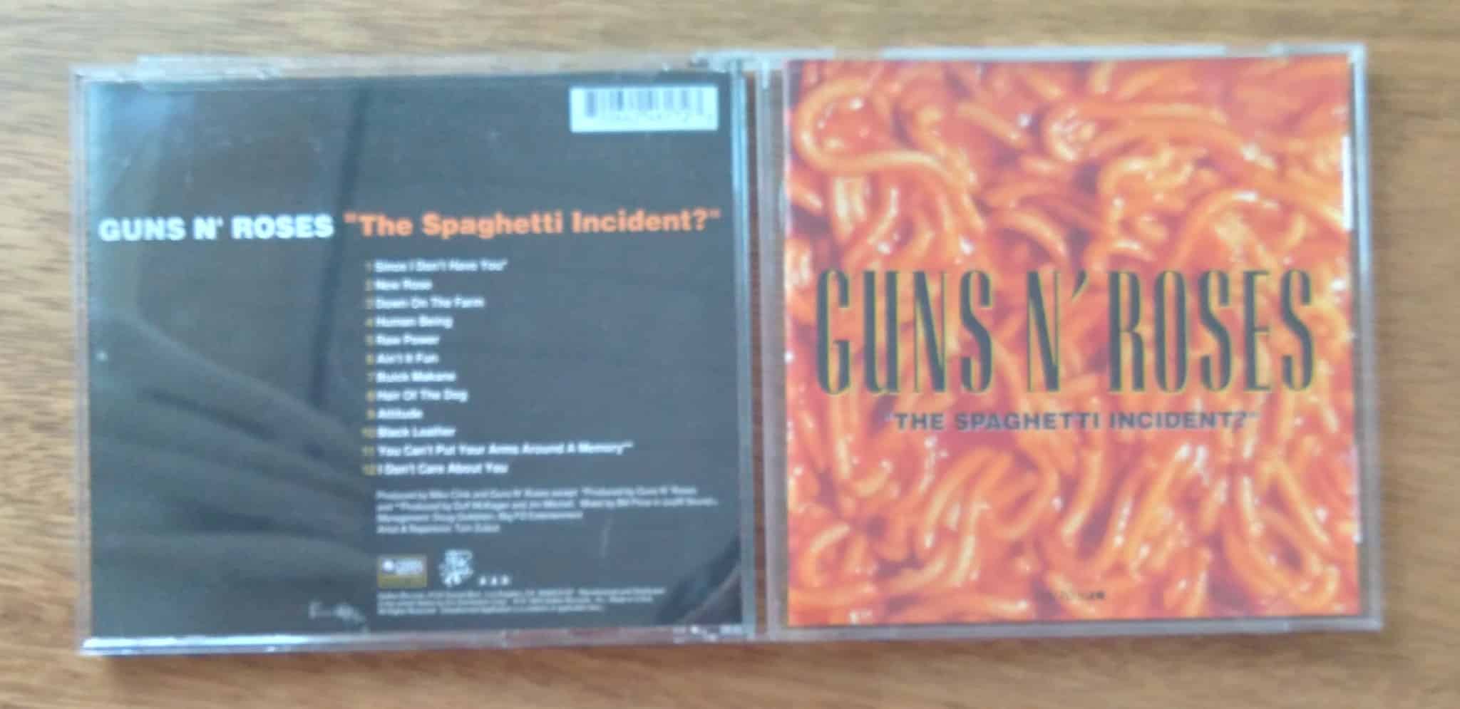 Cd Guns n' Roses / The Spaghetti incidente? Human being.
