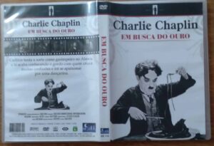 Dvd Charles Chaplin em Busca do ouro / preto e branco.