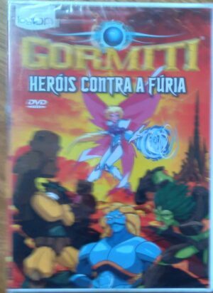 Dvd Log On Gormiti Herois contra a fúria / 4 episódios.