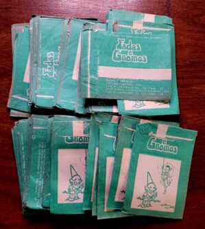 Envelopes de Figurinhas Lacrados do Álbum Fadas e Gnomos de 1993 (Valor Unitário)