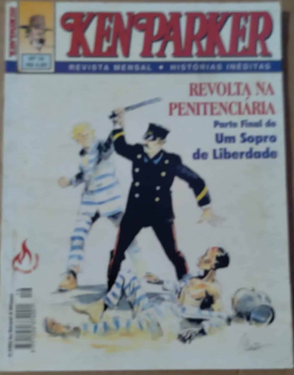FTLQ Gibi Ken Parker Ed Mythos 16 2002 / Revolta na Penitenciária Um Sopro de liberdade.