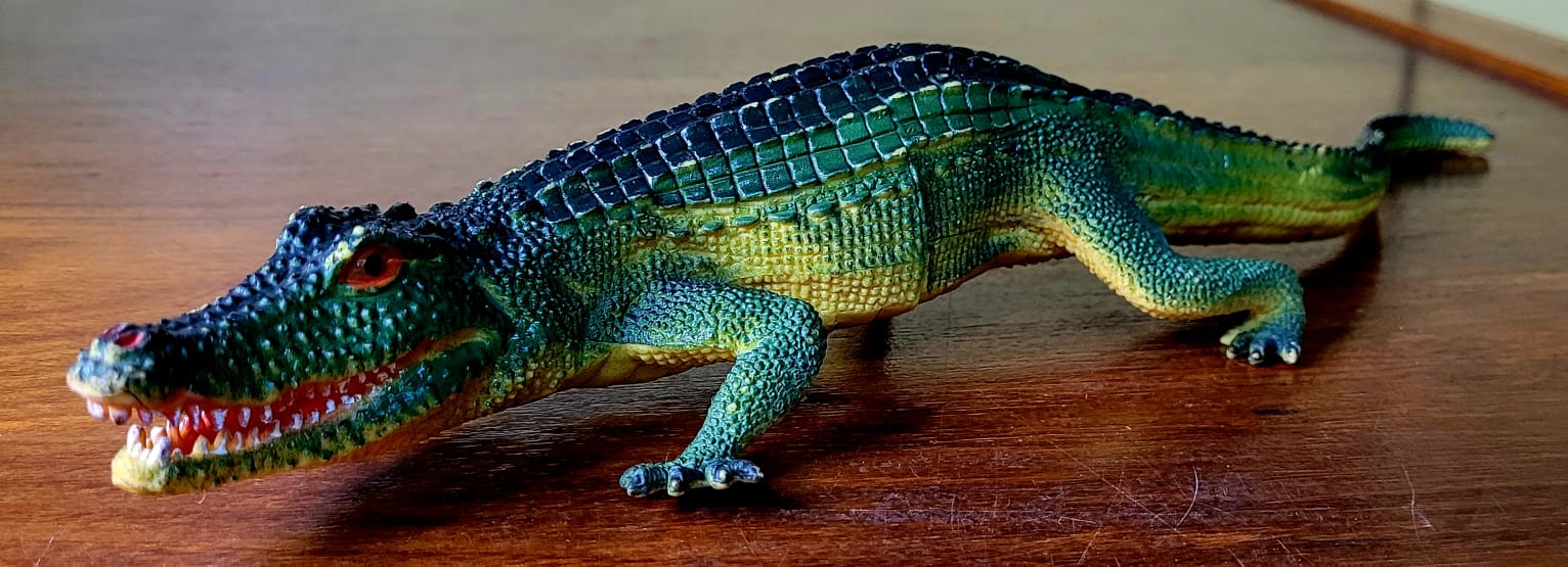 miniatura Crocodilo 1 Casa do Colecionador