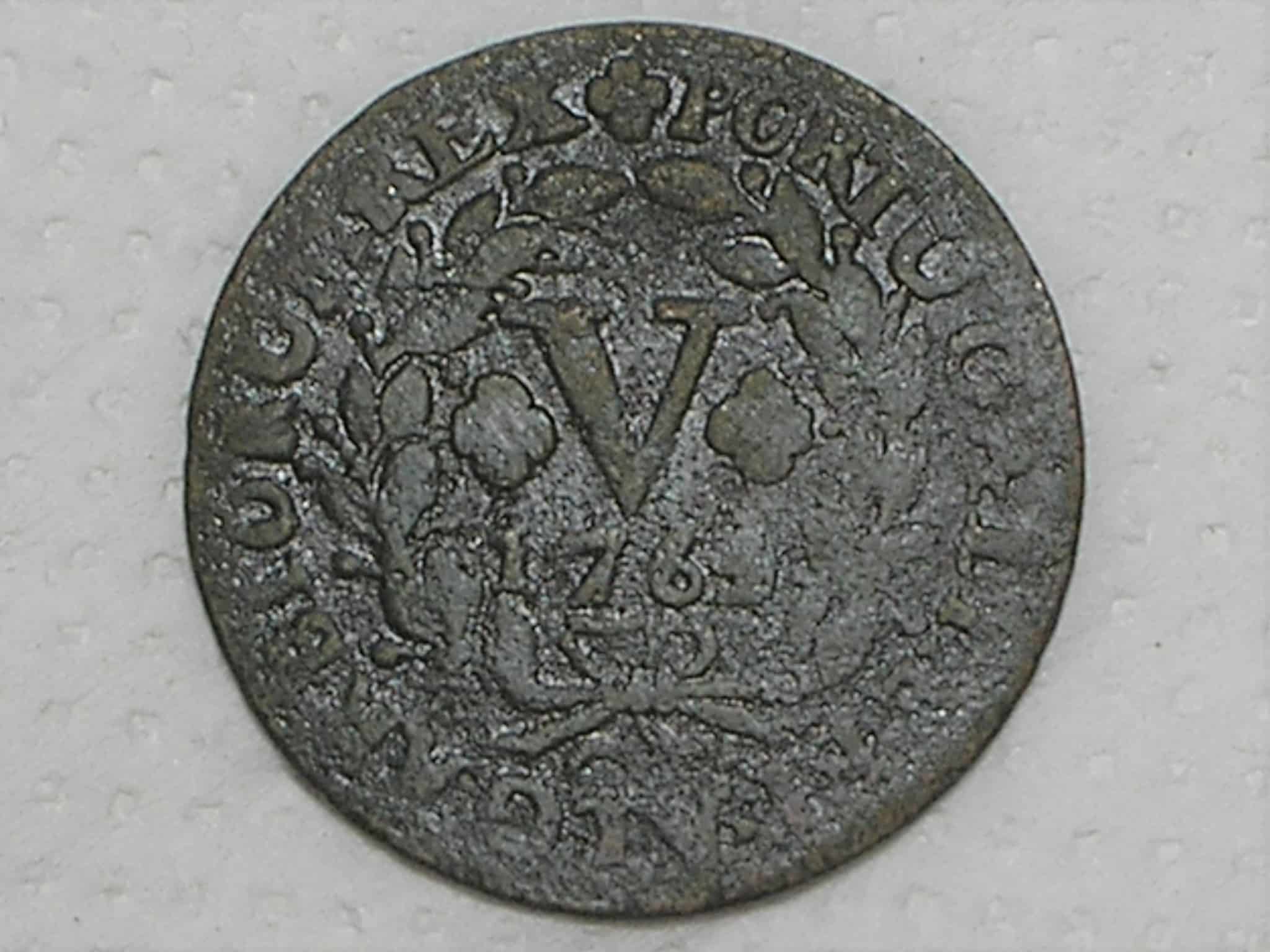 Portugal) V Réis - 1764 - Reinado de Josephus I / Cobre / p.01