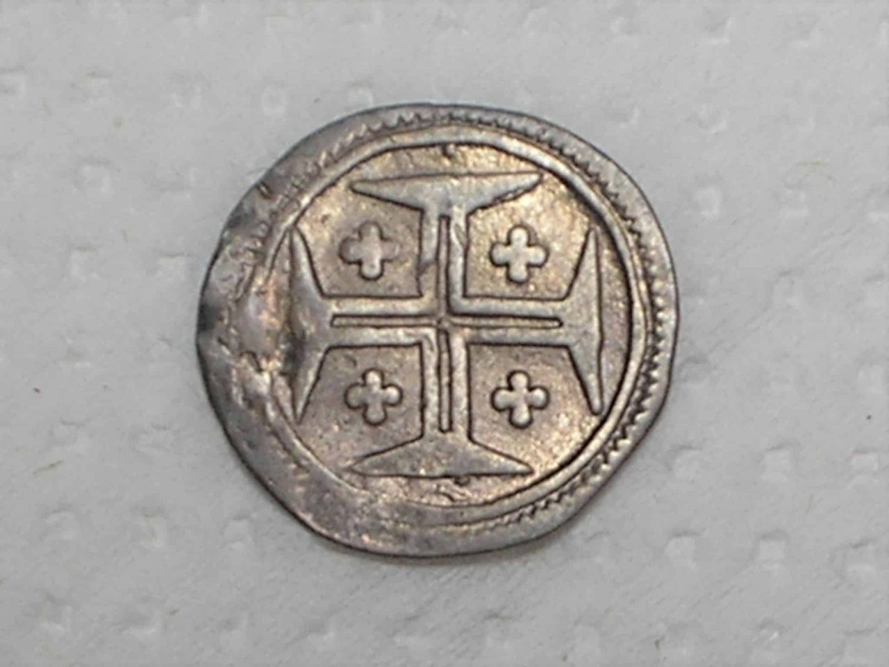 Portugal) Vintén 1750 a 1777 (Sem data) - Reinado D.José I / Prata / Escassa / p.01