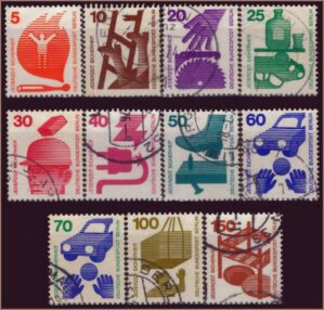 Alemanha Berlim Prevencao De Acidentes 1971 A 1974 S Completa Mi 402 A 411 E 453