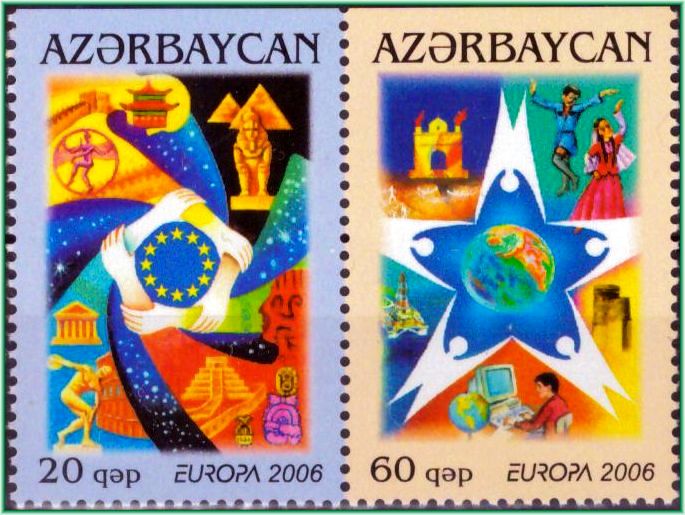 Azerbaijão - Europa - Integração - 2006 - S/Completa - Par