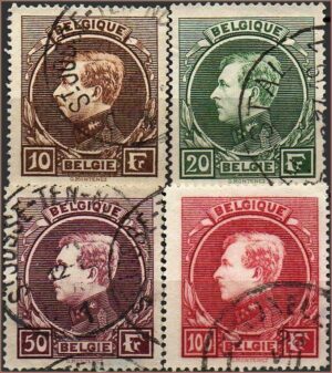 Bélgica - King Albert - 1929 - S/Completa