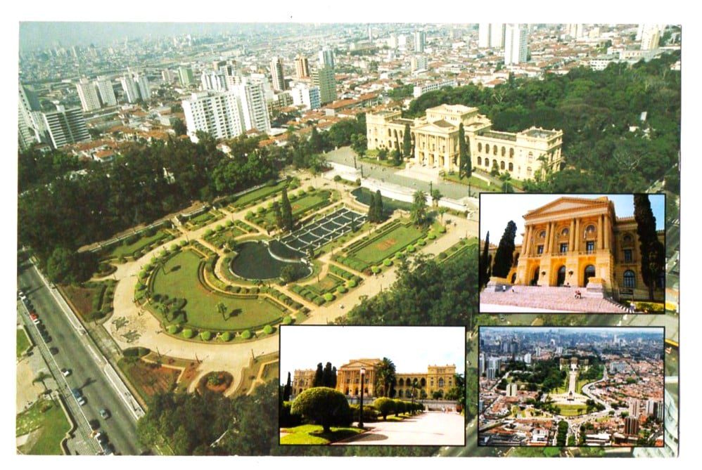 Cartão Postal - Museu Paulista da USP - São Paulo - Anos 70