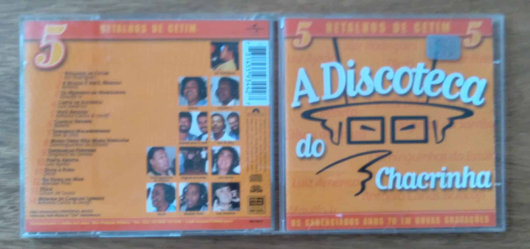 Cd Discoteca do Chacrinha 5 / Retalhos de cetim Porta aberta.