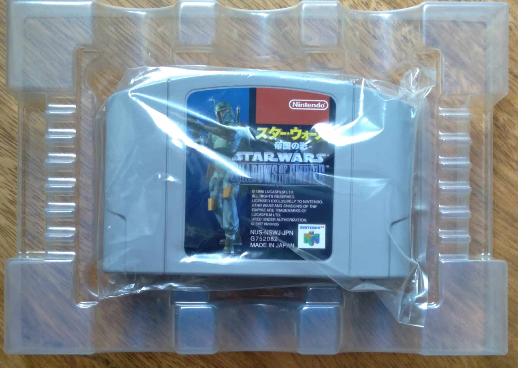 Jogo N64 Star Wars Shadow of the Empire / Original Japão.