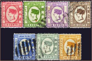 Labuan (Reino Unido) - Queen Victoria - 1892 - S/Completa