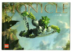 Lego Bionicle - 8567 - Manual de Instruções - Montagem - 2002