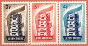 Luxemburgo - Europa - Reconstrução - 1956 - S/Completa