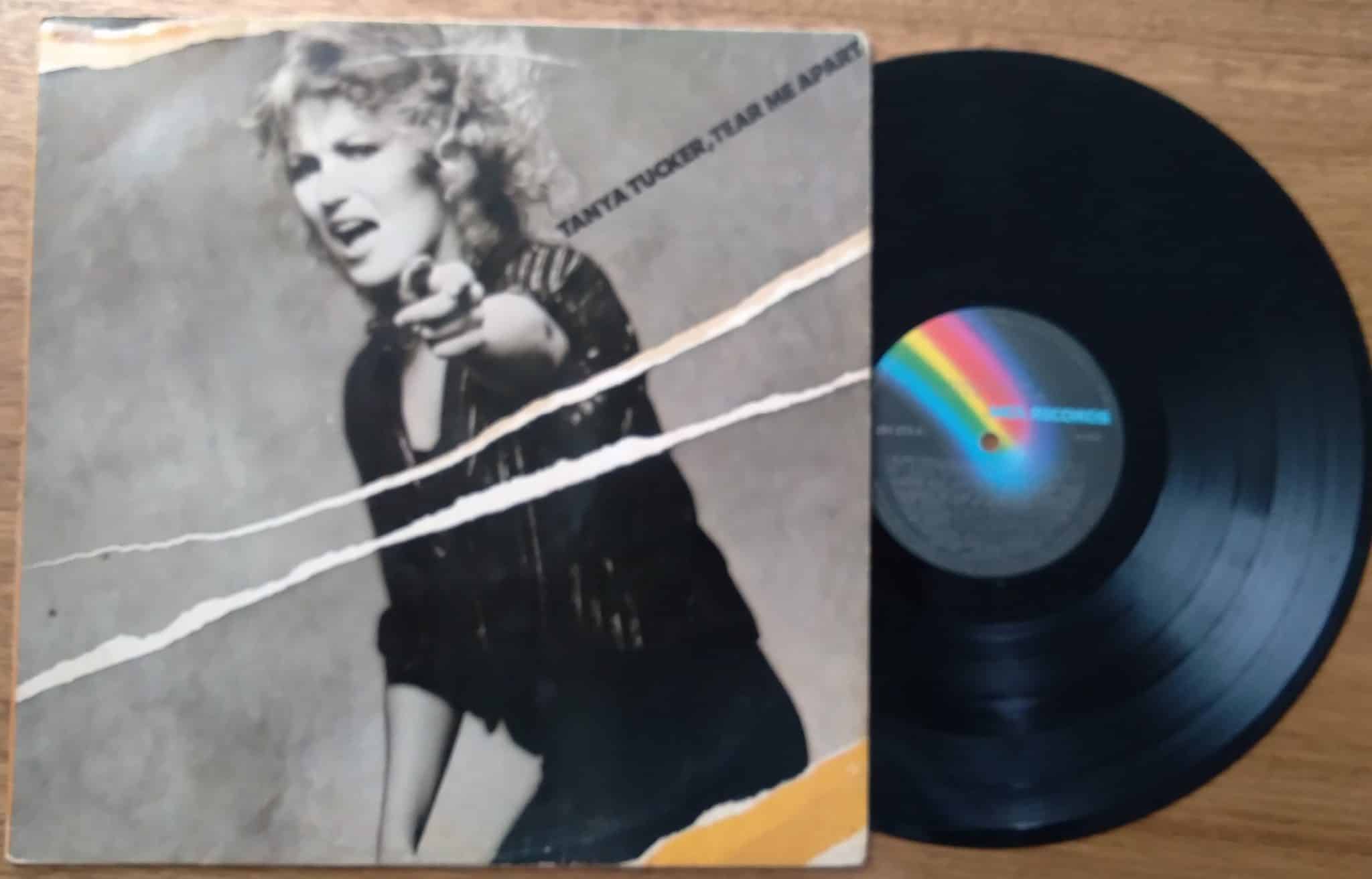 Vinil lp MCA Tanya Tucker Tear me apart / Blind Love Crossfire of desire.