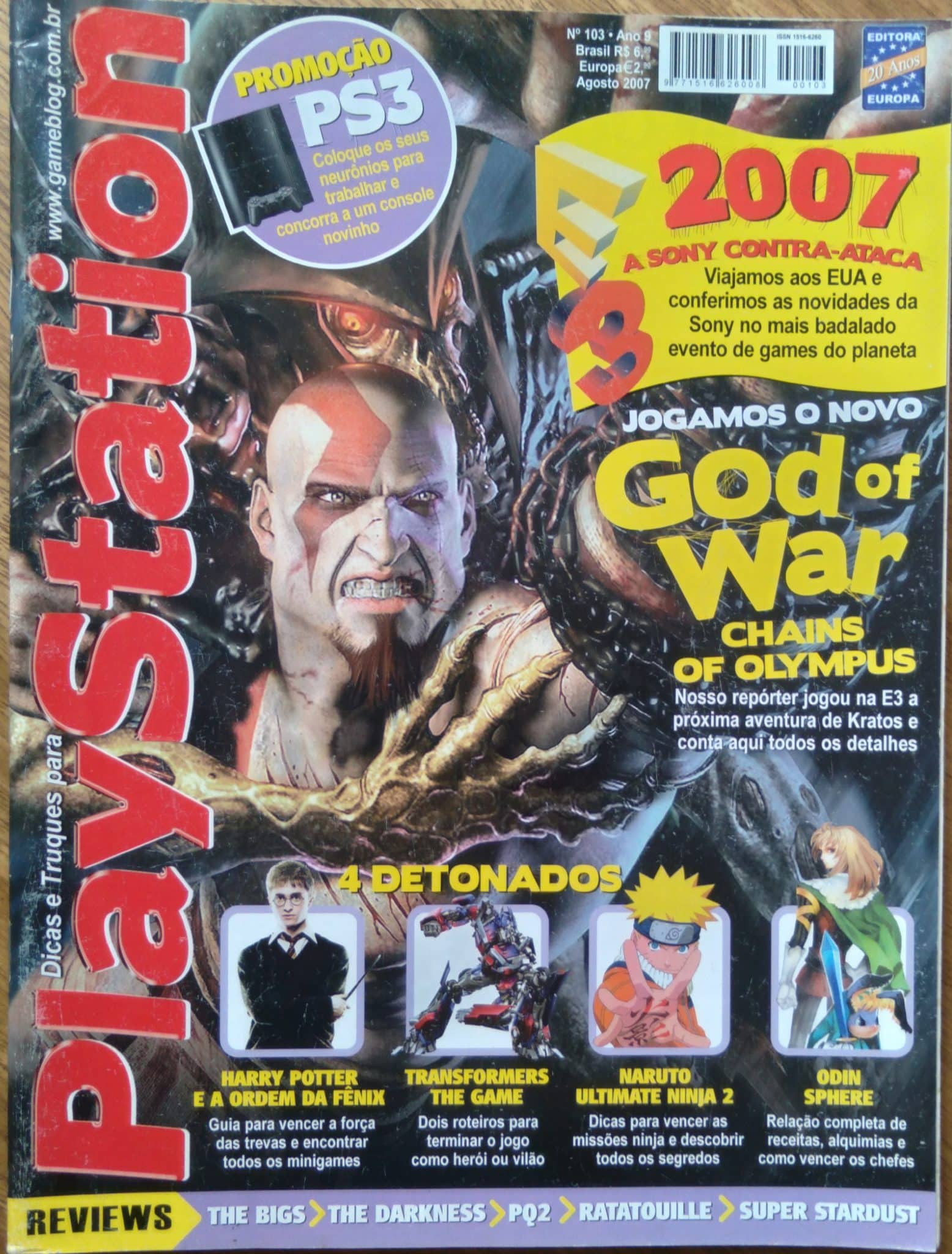 Editora Europa - Super Detonado PLAY Games - God of War