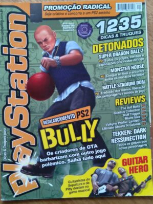 27G revista Playstation Dicas e truques 92 / Bully Dragon Ball Z Tekken.