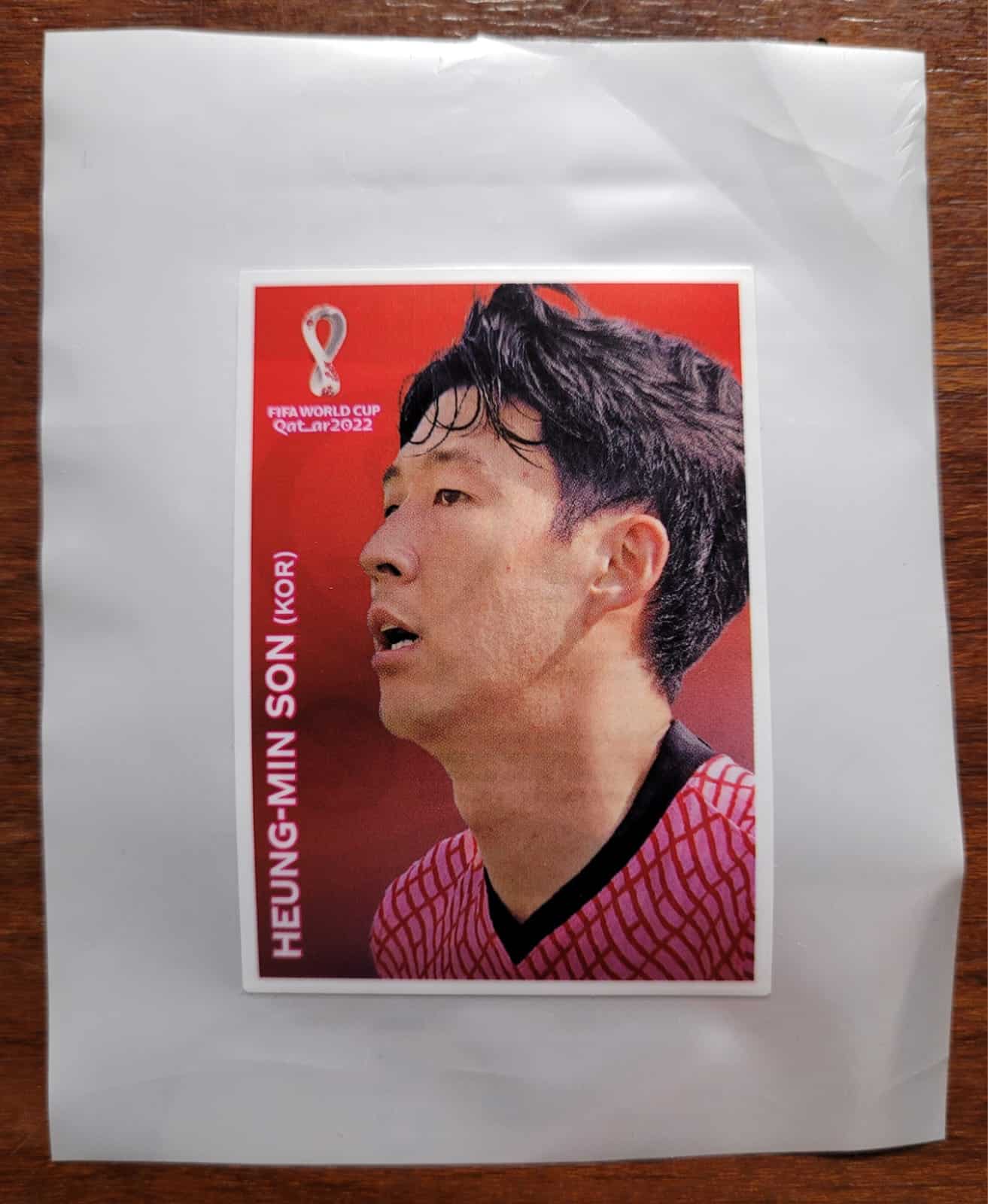 Figurinhas Especiais Panini Coca Cola Heung Min Son Coreia do Sul Copa do Mundo 2022 Qatar Casa do Colecionador