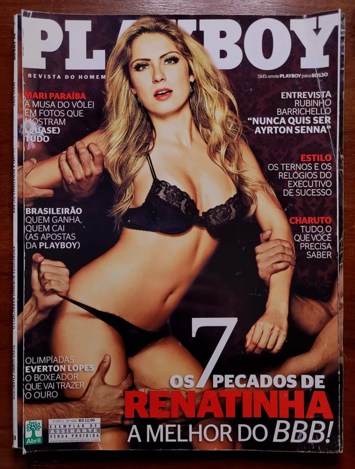 Playboy No 444 Renatinha BBB 1 Casa do Colecionador