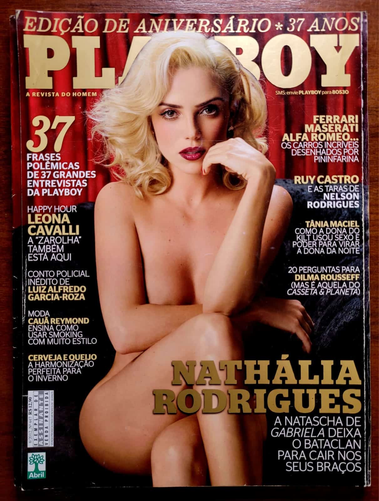 Playboy No 447 Nathalia Rodrigues 1 Casa do Colecionador