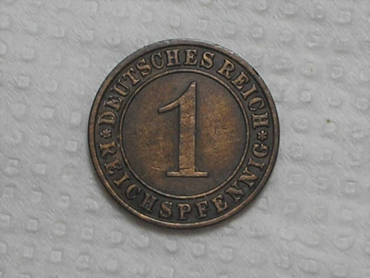 Alemanha 1 Reichspfennig 1930a Berlin Weimar Republic Co Box32