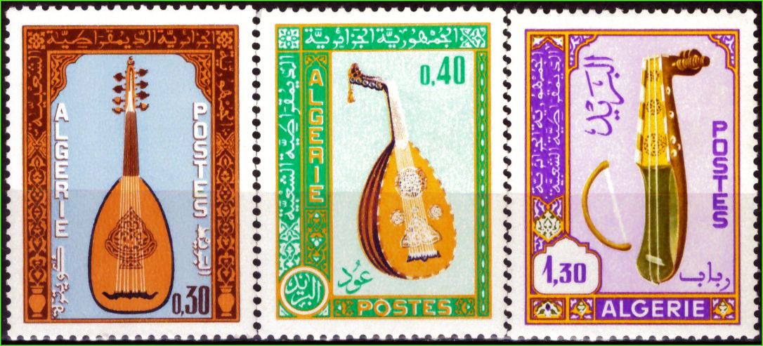 Argélia - Instrumentos Musicais - 1968 - S/Completa