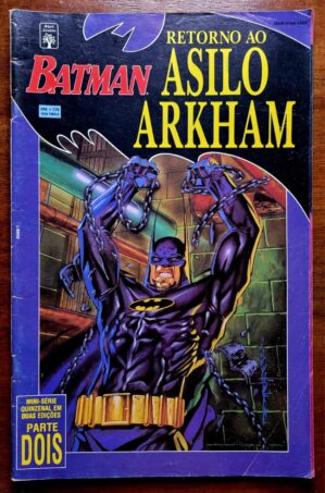 Batman - Retorno Ao Asilo Arkham — Minissérie - Parte Dois (Editora Abril) Fevereiro 1994 (HQ/Gibi)
