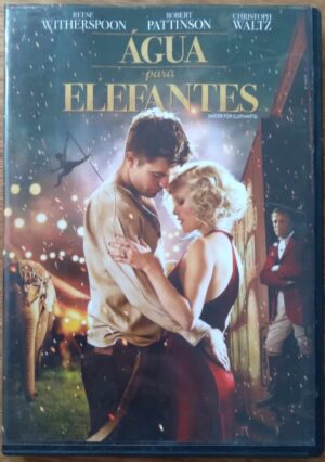Dvd Drama Romance Água para elefantes. Reese Witherspoon.
