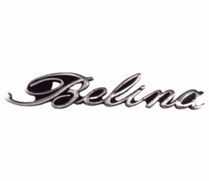 Emblema Original Em Metal Ford Belina - Traseira