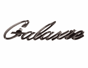 Emblema Original Em Metal Ford Galaxie - Lateral Traseira