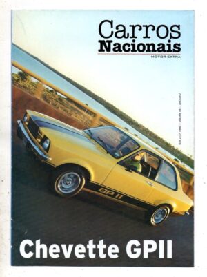 Fascículo Carros Nacionais Chevette GP II - Jornal Extra RJ - 2012
