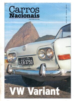 Fascículo Carros Nacionais VW Variant - Jornal Extra RJ - 2012