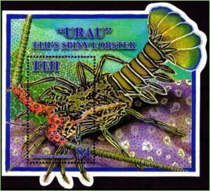 Fiji - Lagosta espinhosa - 2008 - Bloco