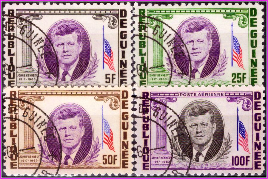 Guiné - John F. Kennedy - 1964 - S/Completa