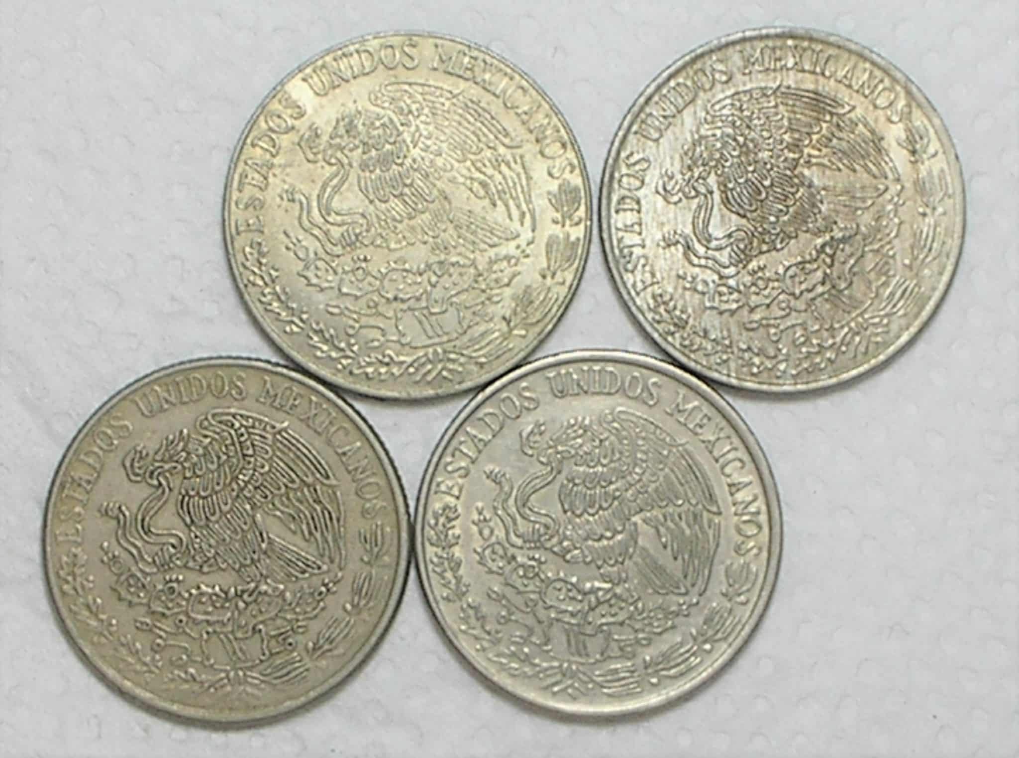 México) 50 Centavos - 1971/1975/1978/1980 / Co/Ni / Mbc/S/Fc / box36 México) 50 Centavos - 1971/1975/1978/1980 / Co/Ni / Mbc/S/Fc / box36