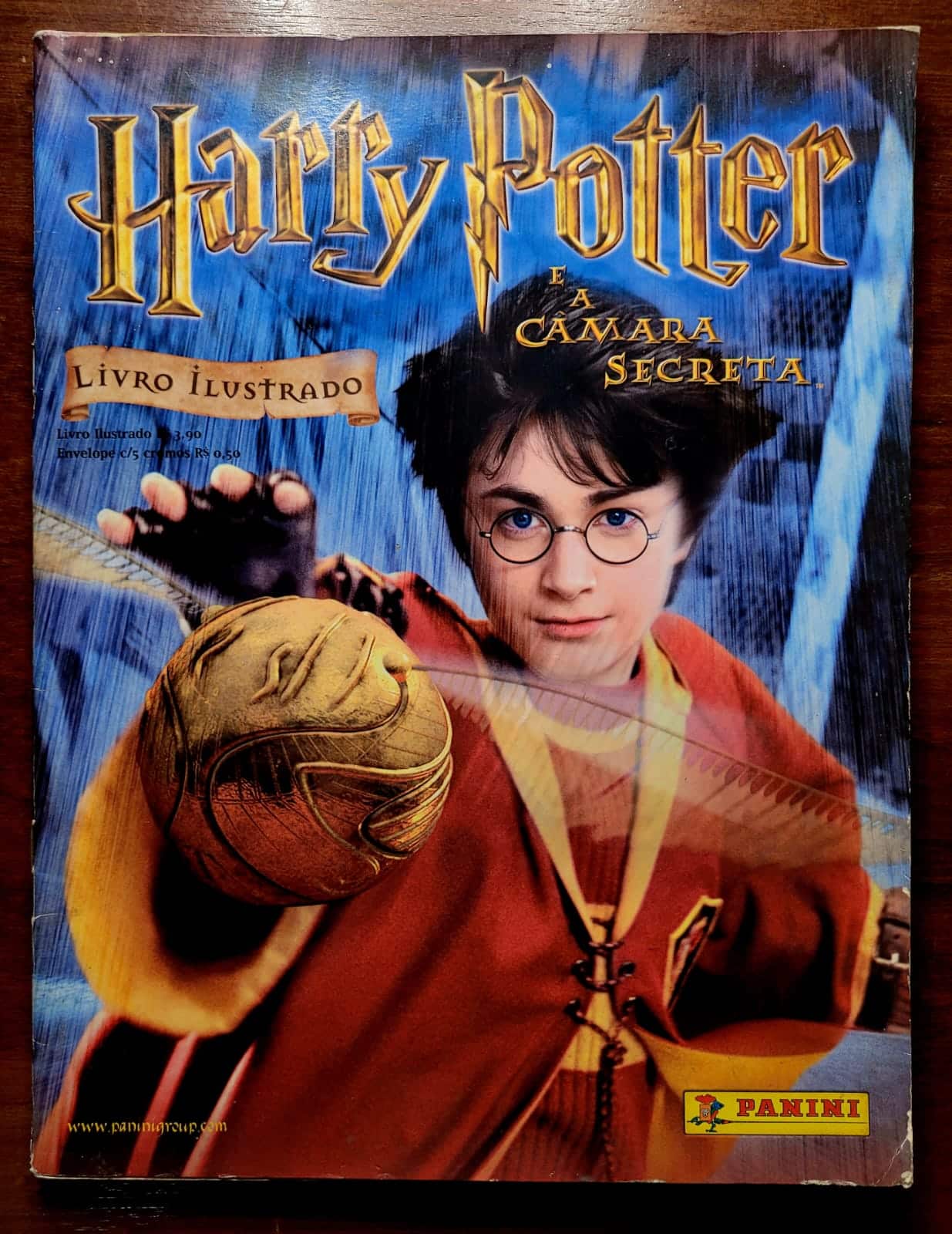 Album de Figurinhas Harry Potter e a Camara Secreta 1 Casa do Colecionador
