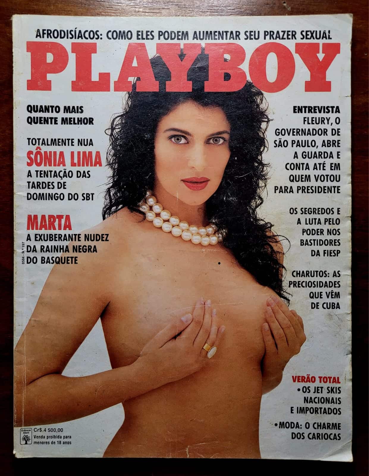 Playboy No 197 Sonia Lima 1 Casa do Colecionador