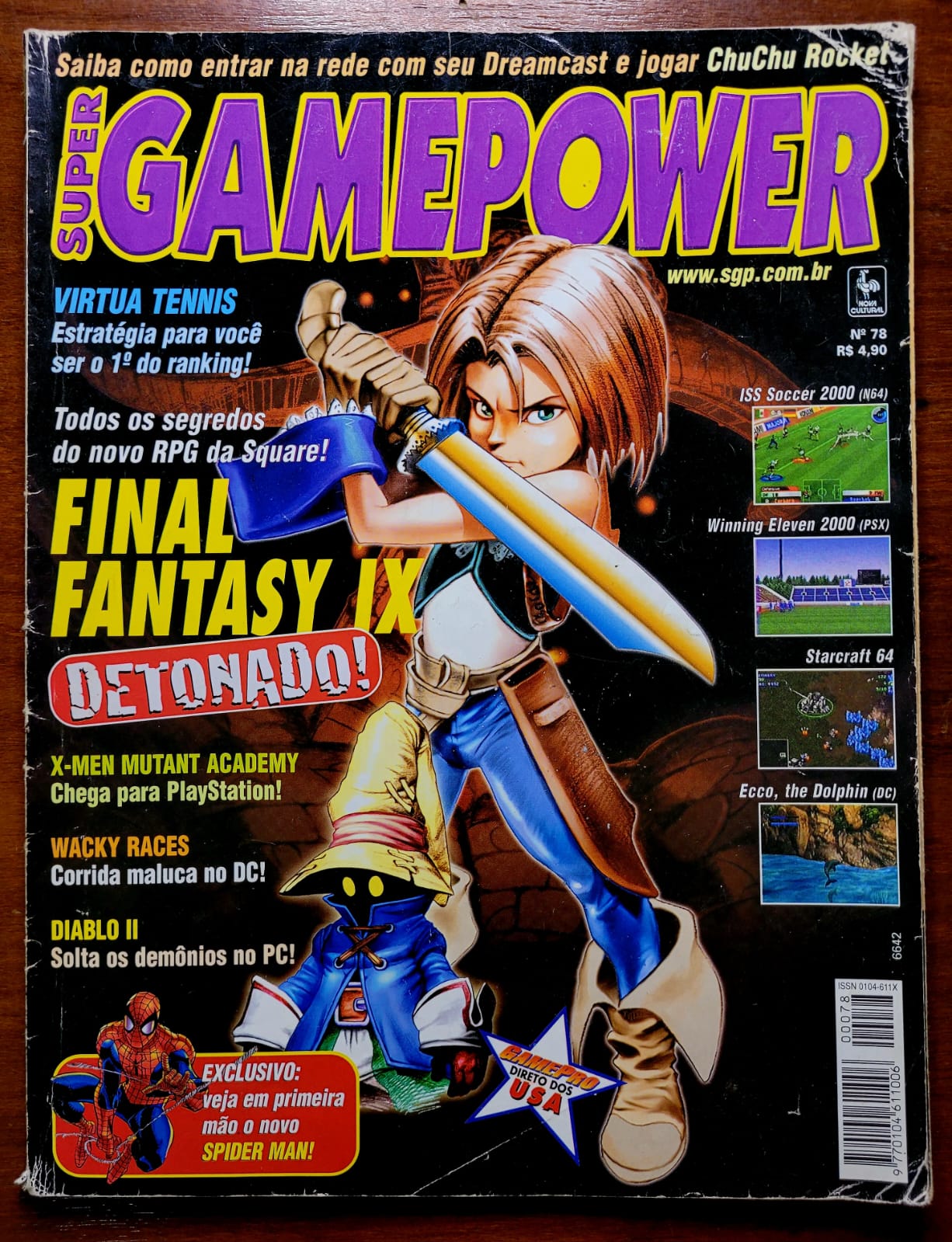 Revista Super Game Power nº71 - Capa Parasite Eve 2