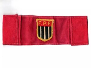 Antiga Bracadeira Da Federação Paulista De Futebol Anos 70