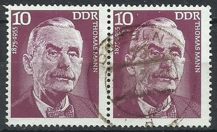 Filatelia Selo Alemanha Ddr 1975 Carimbado Selos Postais Stg01 3