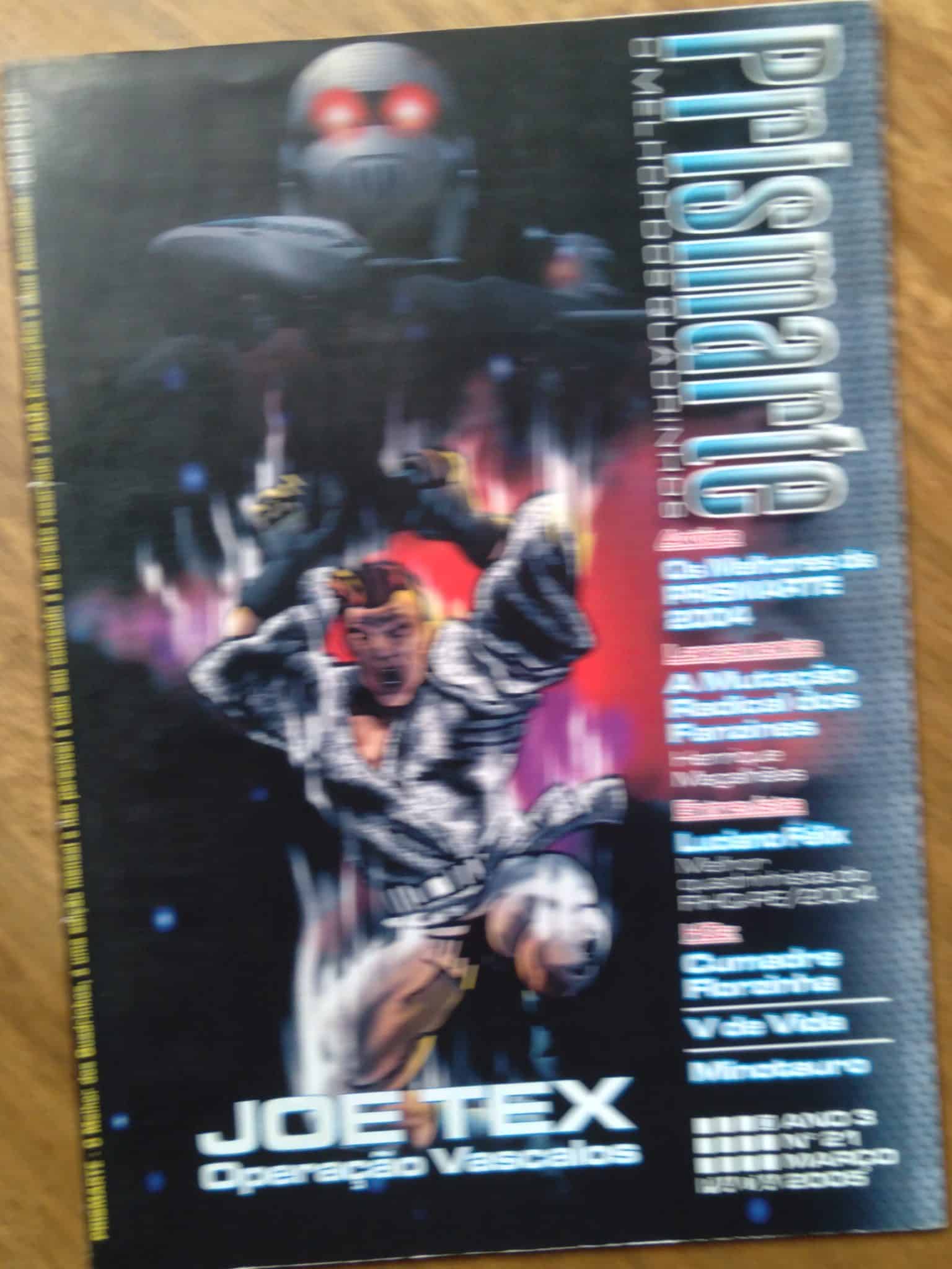 Gibi Prismarte 21 Ed Pada 2005. Joe Tex Mutação dis fanzines Minotauro.