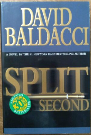 Livro em inglês. capa dura Split second. David Baldacci.