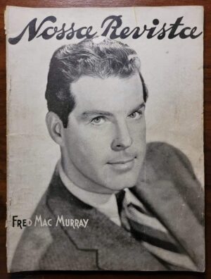 Nossa Revista Ano 1 Nº 4 - Fred Mac Murray - Setembro 1938