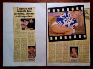 Recorte de Revista de época - Xuxa