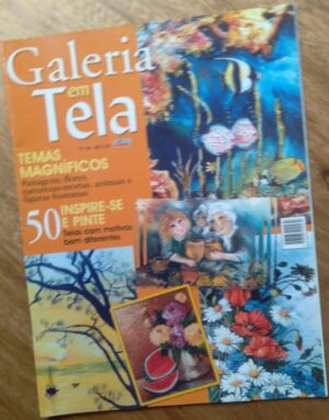 Revista Galeria em Arte 4. Temas Magníficos flores peixes.