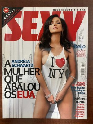 Revista Sexy N 341 - Andréia Schwartz - Maio 2008