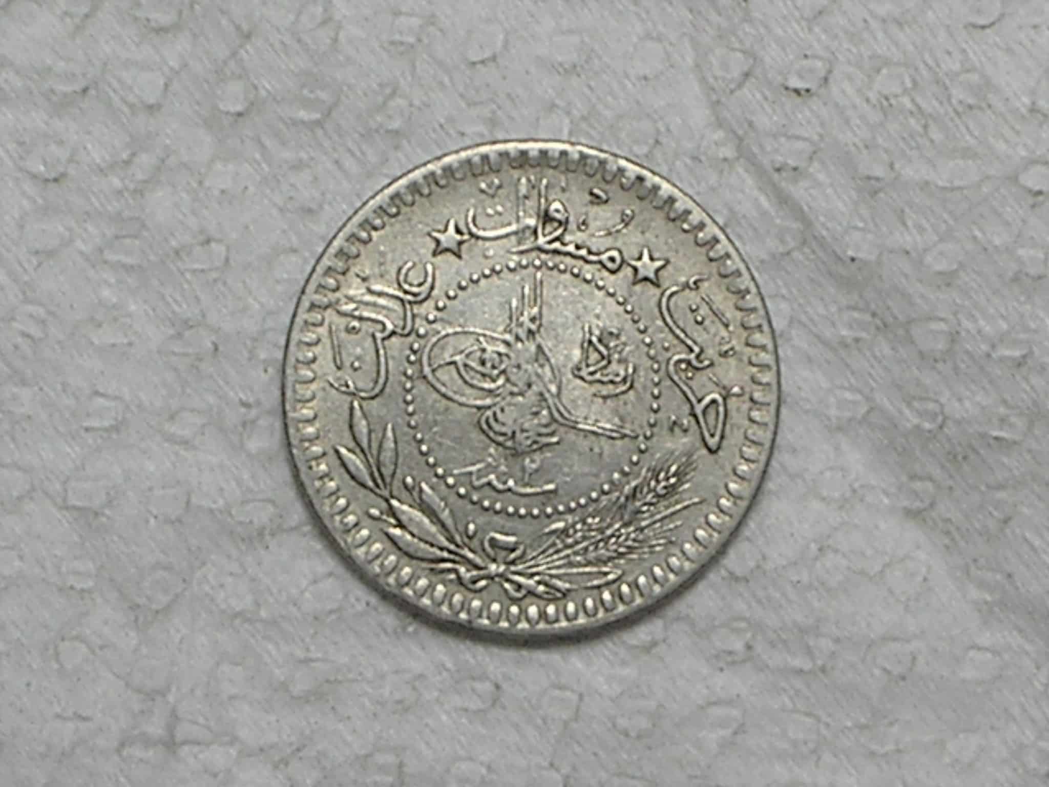 | Casa do Colecionador Turquia) 5 Para - 1915-(7) (Ah-1327) / Ni / box42
