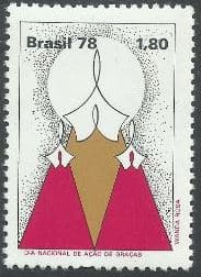 3B5 Brasil Acao de Gracas 1978 Novo Casa do Colecionador